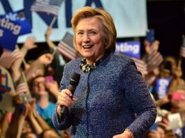 Hillary Clinton rally in Philadelphia on April 20, 2016. Photo: https://commons.wikimedia.org/wiki/File:Hillary_Clinton_Philadelphia_rally_4-20-16.JPG