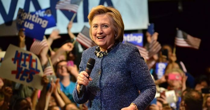 Hillary Clinton rally in Philadelphia on April 20, 2016. Photo: https://commons.wikimedia.org/wiki/File:Hillary_Clinton_Philadelphia_rally_4-20-16.JPG