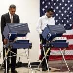 Barack Obama Voting
