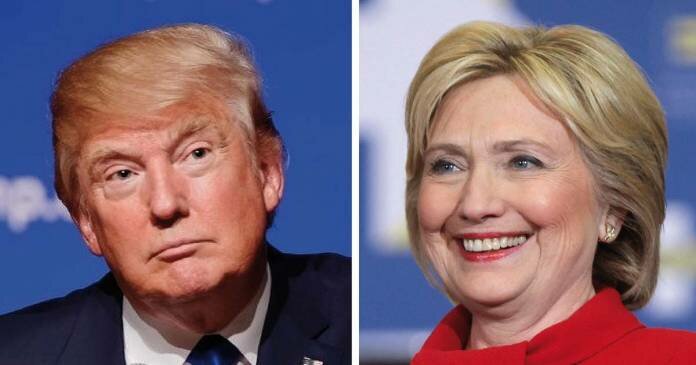 Clinton and Trump Presidential Debate