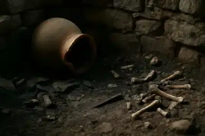 Giant Bulgarian jar yields 1,600-year-old skeleton that could be a Roman who hid from attackers