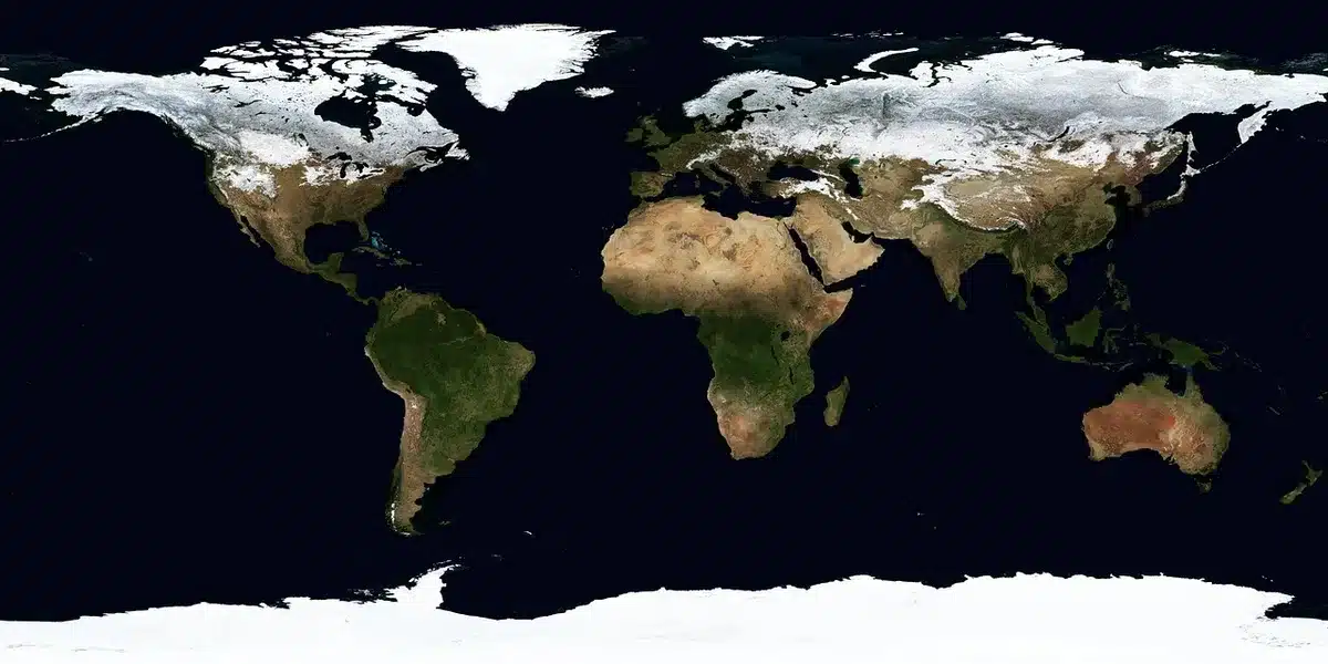 Satellite image of a hurricane with a well-defined compact eye forming